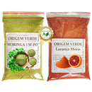 Kit Laranja Moro + Moringa em pó 100% Natural - Origem Verde