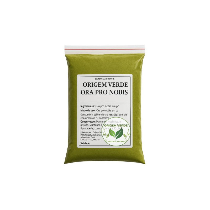 ORA PRO NOBIS em Pó 100% Puro - Qualidade Premium - Origem Verde
