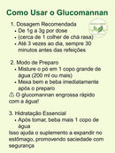Glucomannan 100% Fibra Pura Raiz Konjac - Origem Verde