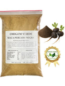 Maca Peruana Negra em Pó 100% Pura - Origem Verde