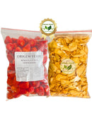 Kit Morango Chips Liofilizado + Jaca Muito Crocante 100% Natural - Origem Verde