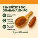 Guaraná Em Pó 100% Puro -  Energético Natural - Origem Verde
